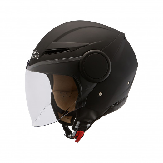 SMK Open Helmet Streem MA200 Matte Black XL Extra Large