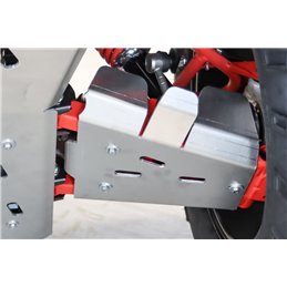 Segway Snarler Aluminium OEM Skid plates voor kort chassis, 2mm dik.