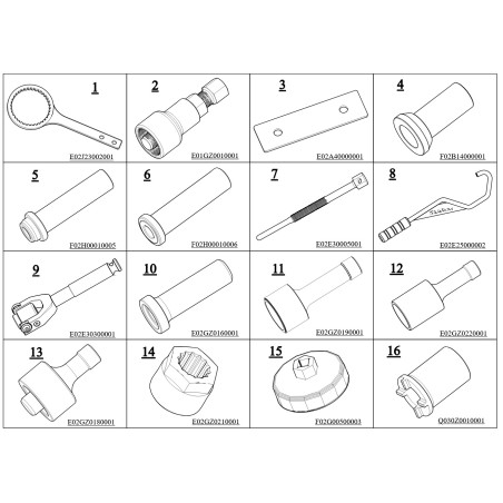 Segway OEM DEEP GROOVE BALL BEARING 6211 INSTALLATION TOOL Part Nummer: E02GZ0180001