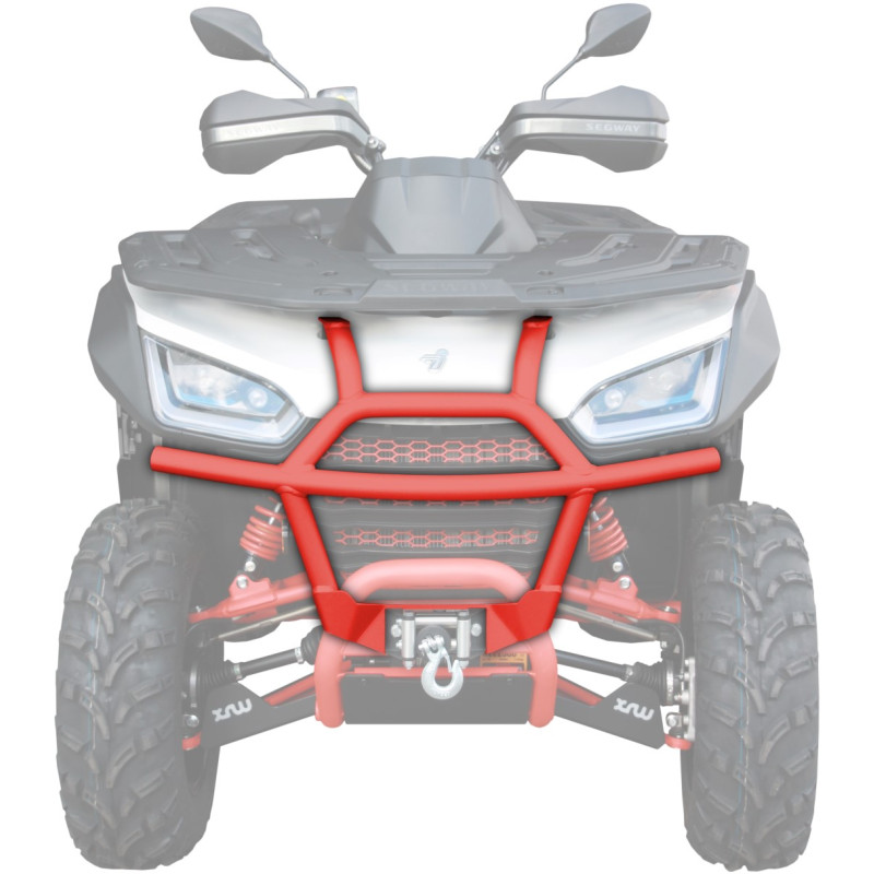 FRONT BUMPER ALU SX1 RED 2560 - SEGWAY SNARLER AT6 S / L