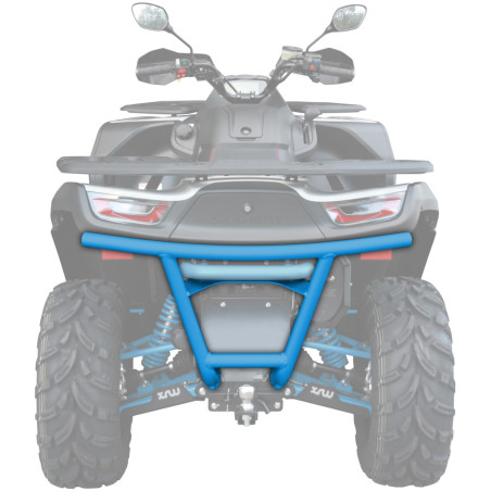 REAR BUMPER ALU SX2 BLUE RAL 5012 - SEGWAY SNARLER AT6 S / L