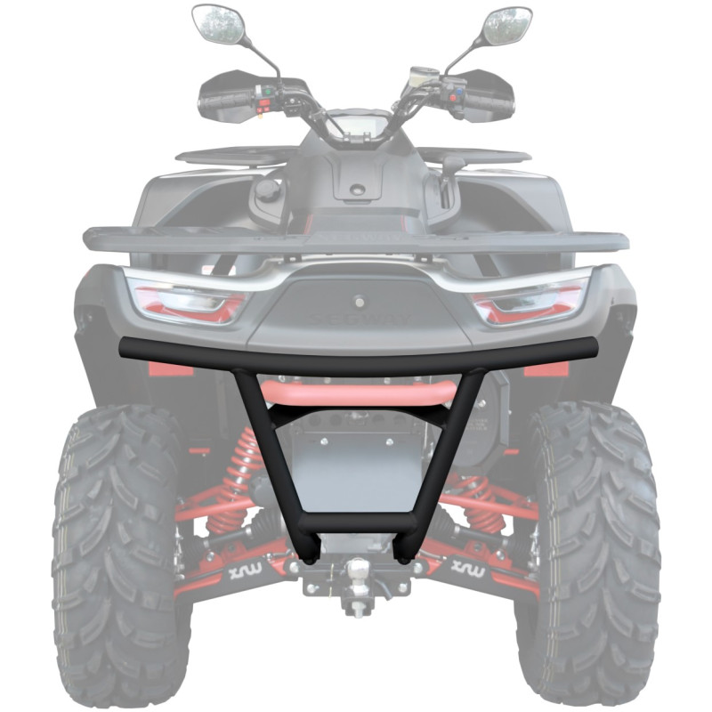 REAR BUMPER ALU SX2 BLACK - SEGWAY SNARLER AT6 S / L