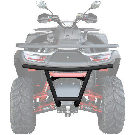 REAR BUMPER ALU SX2 BLACK - SEGWAY SNARLER AT6 S / L