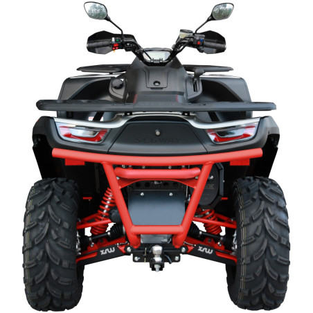 REAR BUMPER ALU SX2 RED 2560 - SEGWAY SNARLER AT6 S / L