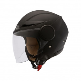 SMK Open Helm Streem MA200 mat zwart XS Extra Small