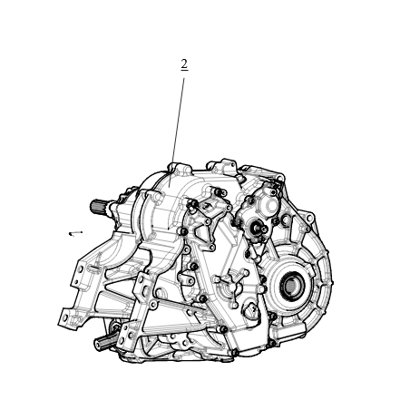 Segway UTV GEARBOX COMPONENT - Partnr: E02F00000002