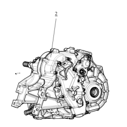 Segway SSV GEARBOX COMPONENT(WITH DIFF) - Partnr: E02F00000003