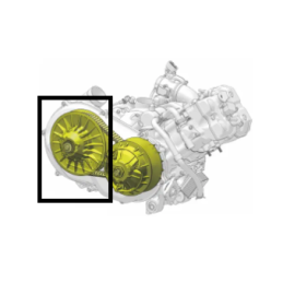 Segway CVT DRIVEN CLUTCH ASSEMBLY (CVTech CVT 570cc) - Partnr: F01E30000001