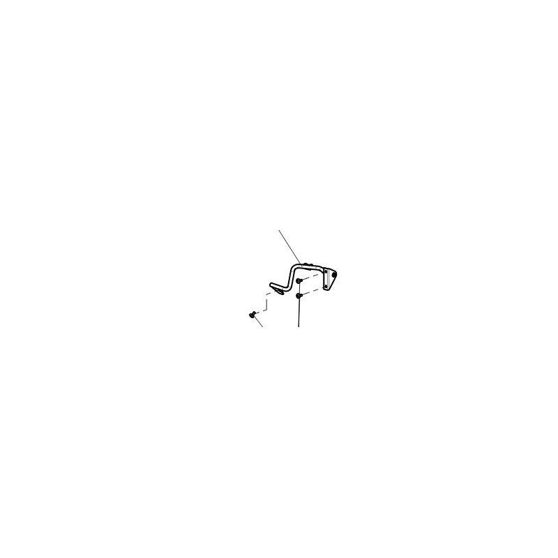 Segway BRACKET FOR FENDER RR LOF - Partnr: A02C14000002