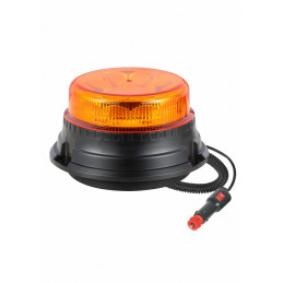 Warning lamp 12xLED 16W magnet 4 flashes with 3meter spiral cable for lighter socket  12/24V
