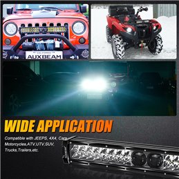 Auxbeam 5D-PRO Off Road Led Light Bar 22inch/560mm 180W 22000LM Spot Beam 