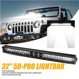 Auxbeam 5D-PRO Off Road Led Light Bar 32inch/810mm 270W 33000LM Spot Beam 