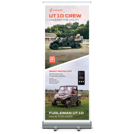 Segway Pop-up Banner UTVs - Partnr: AM1R32005002