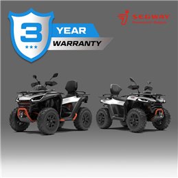 Segway Powersports 3 years extended Warranty Program for new vehicle SX10 (2Y+1Y)