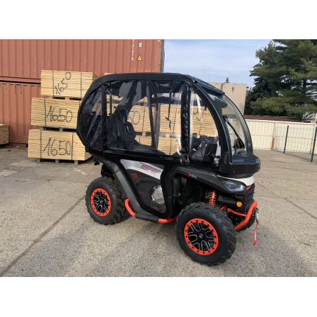 Segway AT6L ABS full cab with wiper, washer and PVC door kit.