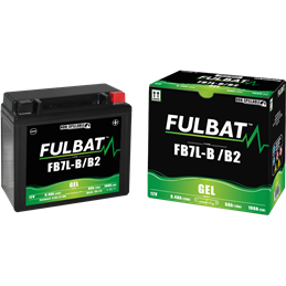 Fulbat battery  FB7L-B/B2  GEL  12Volt  Capacity:8Ah  CCA:100Amp  L:136 W:76 H:130   P/N:550995  Polarity: -/+