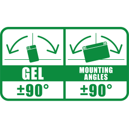 Segway battery  FHD30HL-BS GEL 12Volt  Capacity:32Ah/31,6Ah  CCA:430Amp  L:165 W:130 H:175   P/N:550882  Polarity: - / +