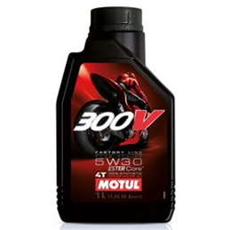 MOTUL 300V Factory Racing 4T Motor Oil 5W30 for SX20 SuperVillain