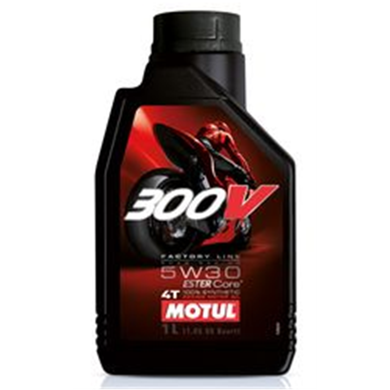 MOTUL 300V Factory Racing 4T Motor Oil 5W30 for SX20 SuperVillain