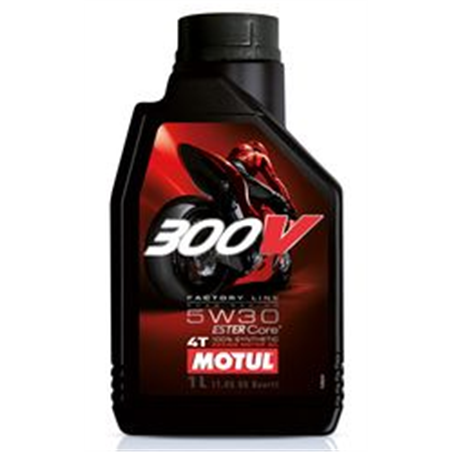 MOTUL 300V Factory Racing 4T Motor Oil 5W30 for SX20 SuperVillain