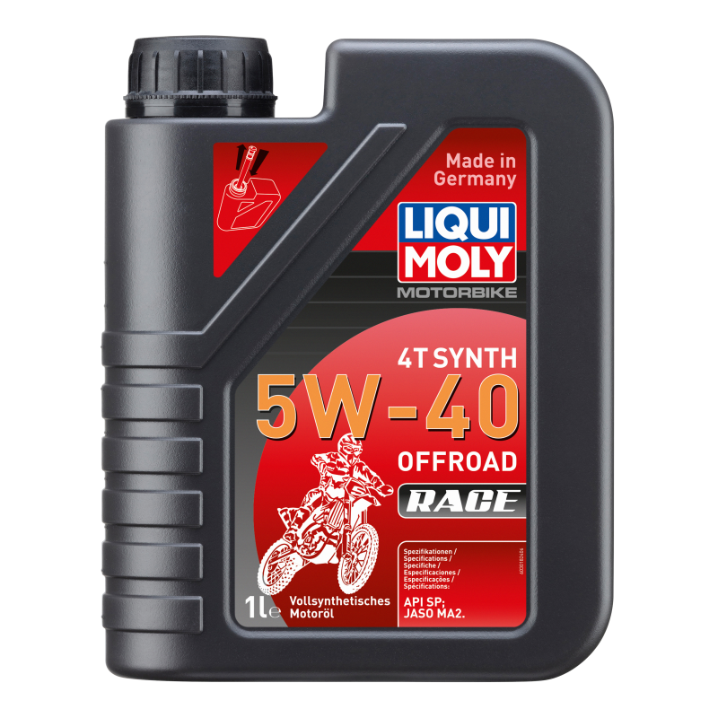 Segway Powersports motoroil 5W40 fits AT5 to SX20 SuperVillain engines.