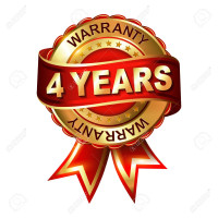 4 year warranty / Acceptance criteria: 21months/7500 km 